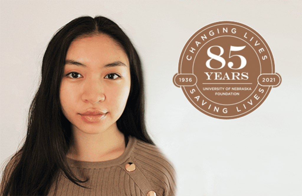 Dorothy Thai of Lincoln is a current recipient of the oldest endowed scholarship managed by the University of Nebraska Foundation. The scholarship was established by university alumnus Edward Cornish in 1937 and continues to help students every year.