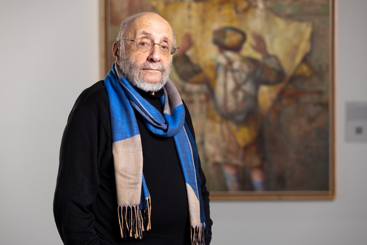 A prolific artist, Samuel Bak, 89